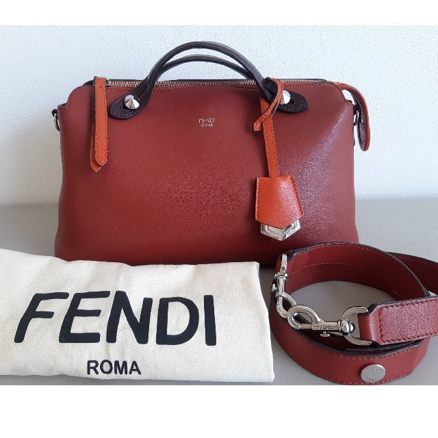 FENDI フェンディ　バイザウェイ　ショルダー　ハンドル　バッグ