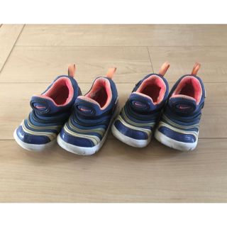 ナイキ(NIKE)のナイキ ダイナモ 13センチ 双子 お揃い(スニーカー)