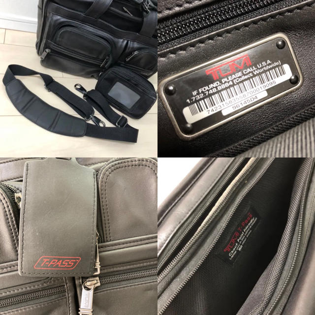 TUMI(トゥミ)のtam様専用　定価約12万円TUMI 96145D4  ナパレザー　T-PASS メンズのバッグ(ビジネスバッグ)の商品写真