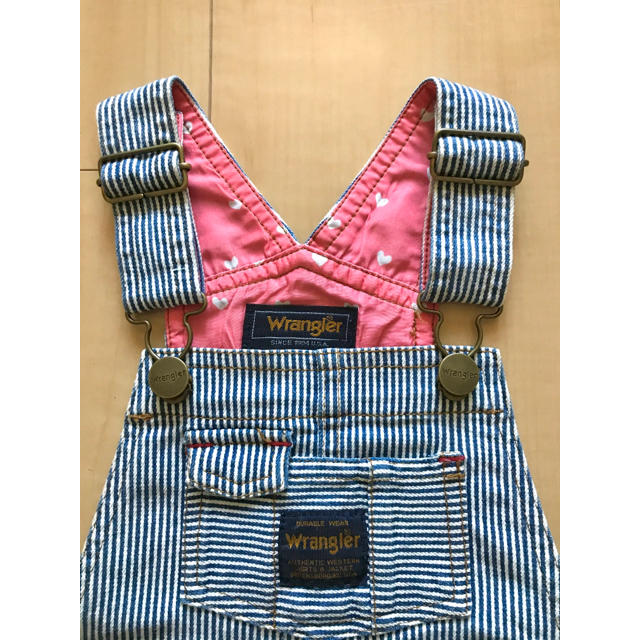 Wrangler(ラングラー)のラングラー ジャンパースカート 80cm キッズ/ベビー/マタニティのベビー服(~85cm)(スカート)の商品写真