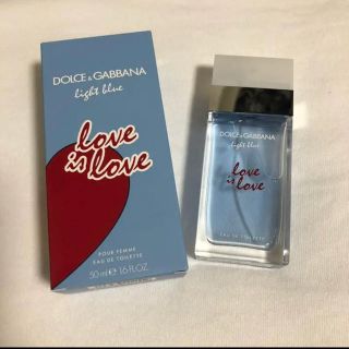 ドルチェアンドガッバーナ(DOLCE&GABBANA)のDOLCE&GABBANA ライトブルー ラブイズラブ(香水(女性用))