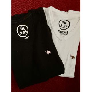 ガッチャ(GOTCHA)のVネック サーフ半袖Tシャツ2枚セット(Tシャツ/カットソー(半袖/袖なし))