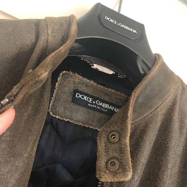 DOLCE&GABBANA レザージャケット