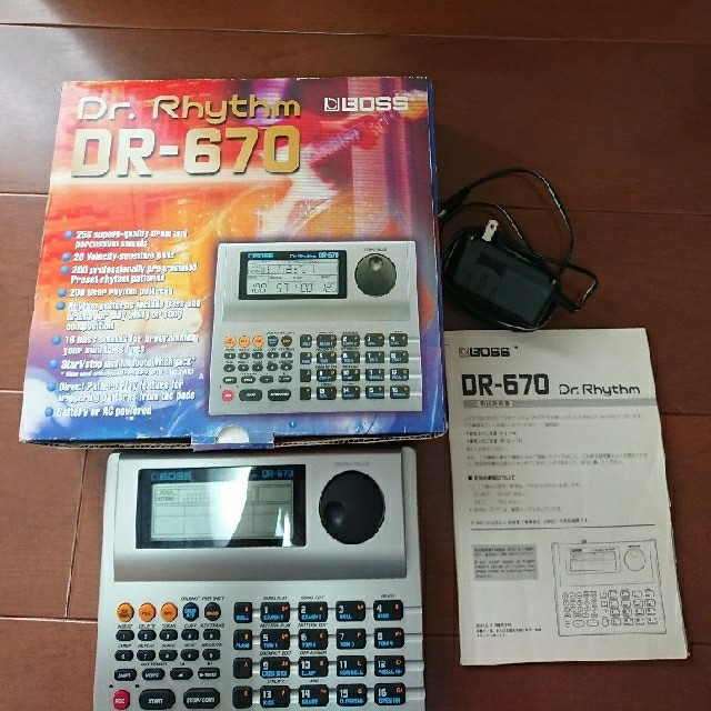 BOSS(ボス)のBOSS Dr.Rhythm DR-670 楽器のDTM/DAW(その他)の商品写真