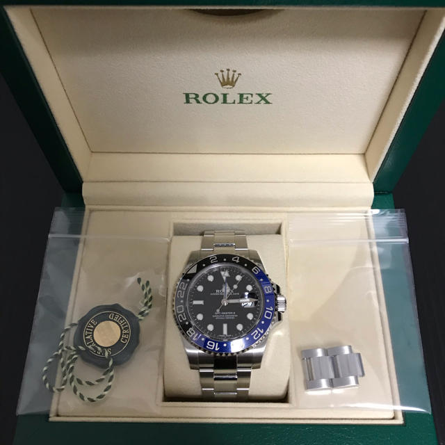 ROLEX(ロレックス)のロレックス GMTマスターⅡ 青黒　 メンズの時計(腕時計(デジタル))の商品写真