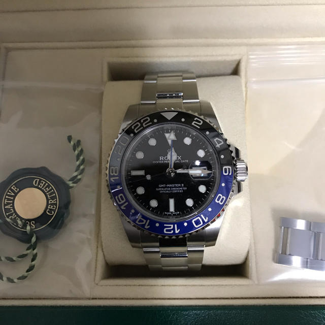 ROLEX(ロレックス)のロレックス GMTマスターⅡ 青黒　 メンズの時計(腕時計(デジタル))の商品写真