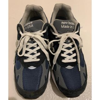 ニューバランス(New Balance)のnewbalance 993 navy 25.0cm(スニーカー)