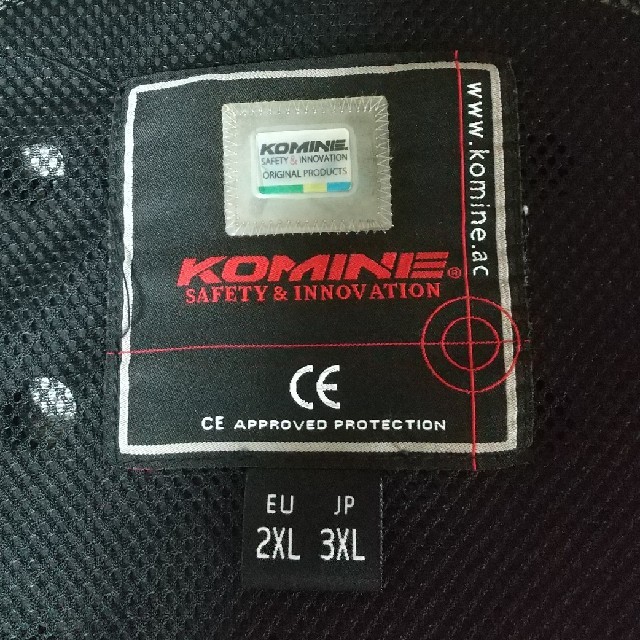 【美品】コミネ プロテクタージャケット3XL(実質サイズXL)  メンズのジャケット/アウター(ライダースジャケット)の商品写真