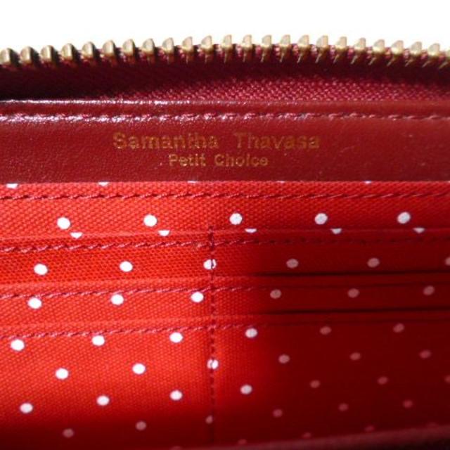 Samantha Thavasa(サマンサタバサ)のSamantha Thavasa 長財布 レッド レディースのファッション小物(財布)の商品写真