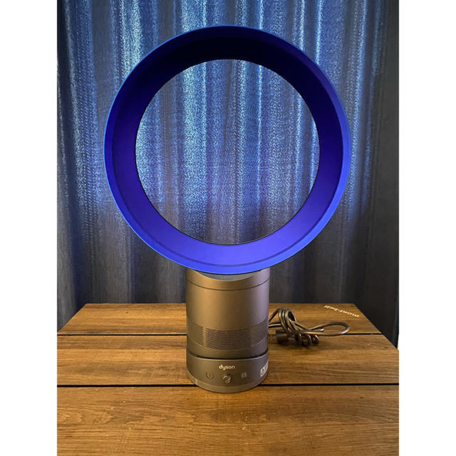 冷暖房/空調【dyson】ダイソン 扇風機 AM01 30cm ブルー　テーブルファン