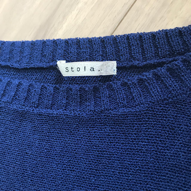 Stola.(ストラ)の※お値下げ※  半袖　半袖ニット　サマーニット レディースのトップス(ニット/セーター)の商品写真