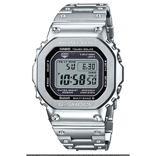 G-SHOCK GMW-B5000D-1JF フルメタル シルバー