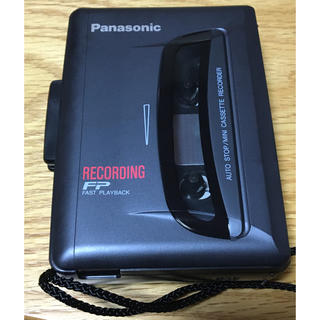 パナソニック(Panasonic)のミニカセットレコーダー　パナソニック　(ポータブルプレーヤー)