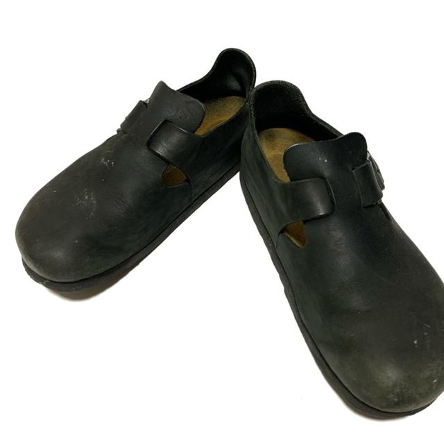 BIRKENSTOCK(ビルケンシュトック)のビルケンシュトック スリッポン 24 黒 レディースの靴/シューズ(その他)の商品写真
