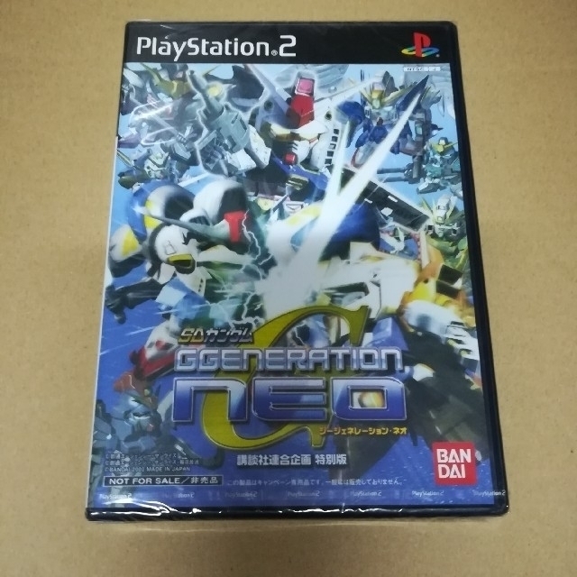 PlayStation2(プレイステーション2)のPS2　SDガンダム　ジージェネレーション　ネオ　講談社 連合企画　特別版　新品 エンタメ/ホビーのゲームソフト/ゲーム機本体(家庭用ゲームソフト)の商品写真