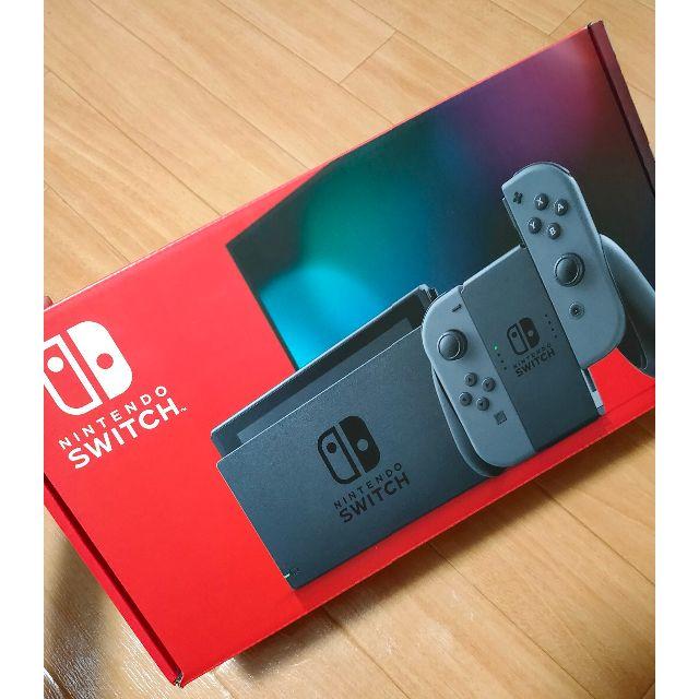 Nintendo switch グレー 本体 新品 新型 任天堂 スイッチ