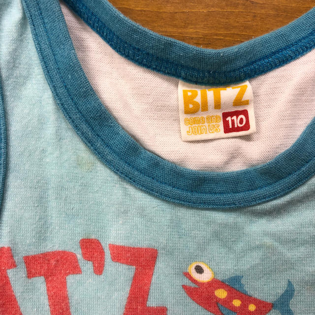 Bit'z(ビッツ)のbit`z  ビッツ　タンクトップ　110センチ キッズ/ベビー/マタニティのキッズ服男の子用(90cm~)(Tシャツ/カットソー)の商品写真