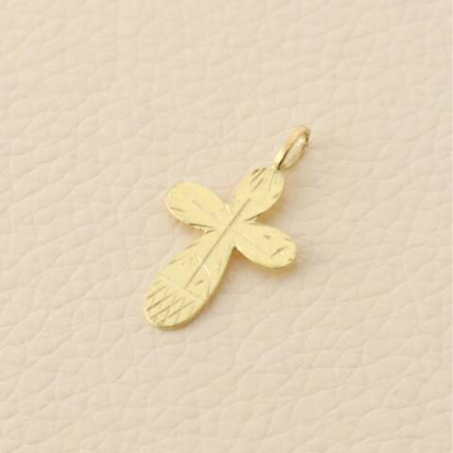 DEUXIEME CLASSE(ドゥーズィエムクラス)の【GIGI/ジジ】 18K CROSS CHARM ドゥーズィエムクラス レディースのアクセサリー(ネックレス)の商品写真