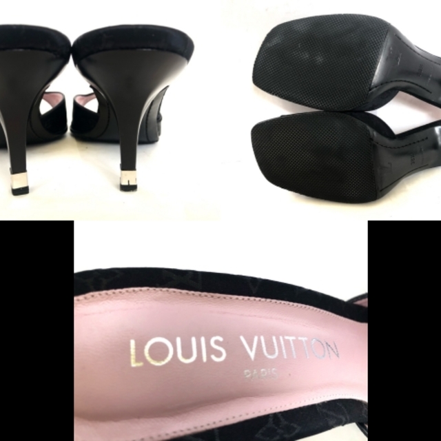 LOUIS VUITTON(ルイヴィトン)のルイヴィトン ミュール 38 1/2 レディース レディースの靴/シューズ(ミュール)の商品写真