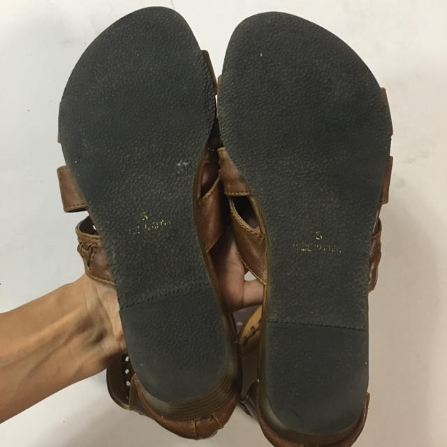 アンクルストラップサンダル レディースの靴/シューズ(サンダル)の商品写真