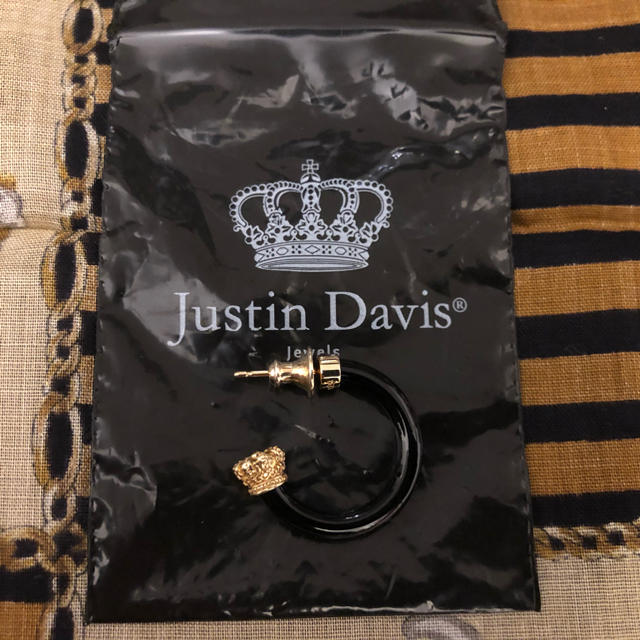 Justin Davis(ジャスティンデイビス)のジャスティンデイビス　フープピアス　SEJ878(ゴールド) メンズのアクセサリー(ピアス(片耳用))の商品写真