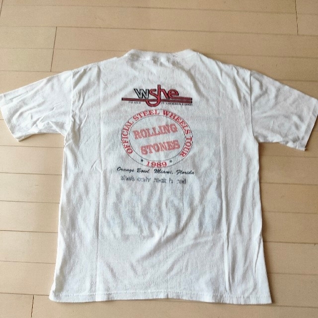 ヴィンテージ　80s ROLLINGSTONES ローリングストーンズ Tシャツ