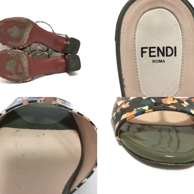 FENDI(フェンディ)のフェンディ サンダル 38 1/2 レディース レディースの靴/シューズ(サンダル)の商品写真