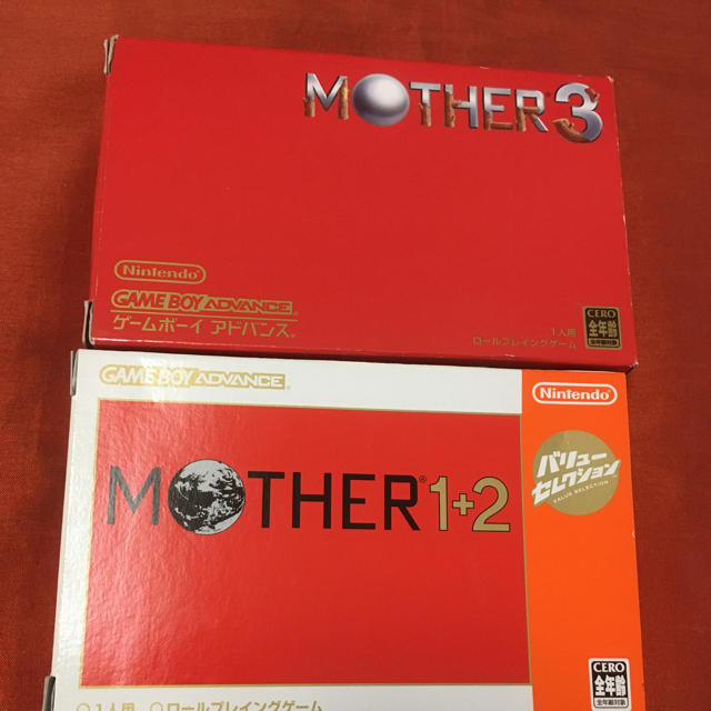 ゲームボーイアドバンス用ソフト　MOTHER3 MOTHER1+2