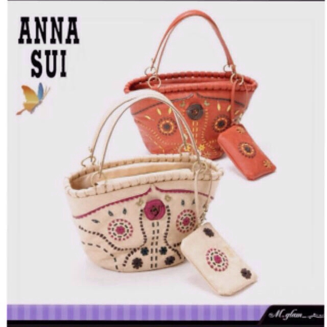 ANNA SUI(アナスイ)のアナスイ  刺繍バック レディースのバッグ(トートバッグ)の商品写真