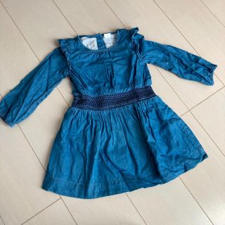 ベビーギャップ(babyGAP)のデニムワンピース(ワンピース)