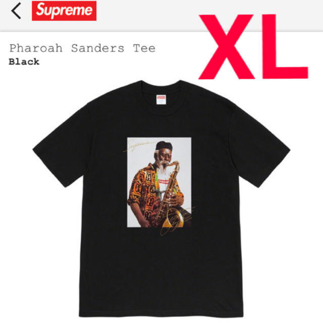 シュプリーム Supreme Pharoah Sanders Tee XL 黒