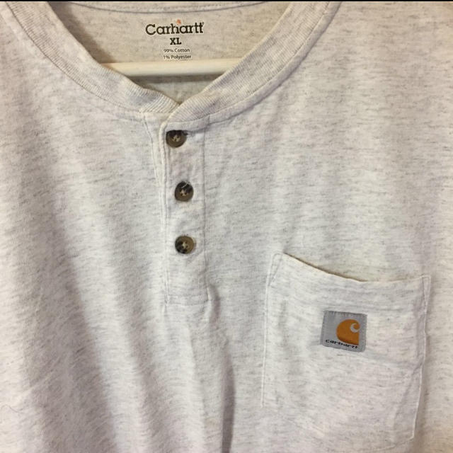 carhartt(カーハート)のCARHARTT ヘンリーネック ポケT    メンズのトップス(Tシャツ/カットソー(半袖/袖なし))の商品写真