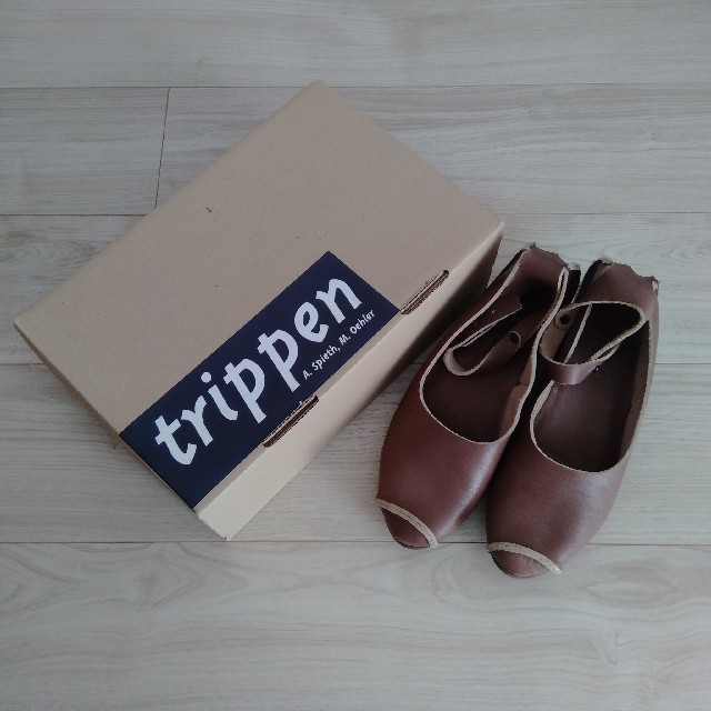 trippen(トリッペン)のtrippen トリッペン★pumps　レザーストラップシューズ　39 レディースの靴/シューズ(ハイヒール/パンプス)の商品写真