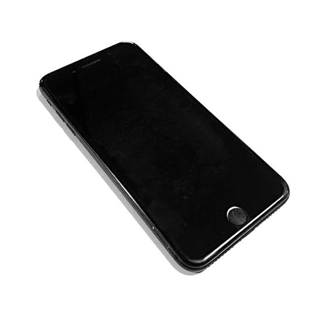 国内正規品 美品 iPhone 7＋ ジェットブラック 32GB auスマートフォン/携帯電話