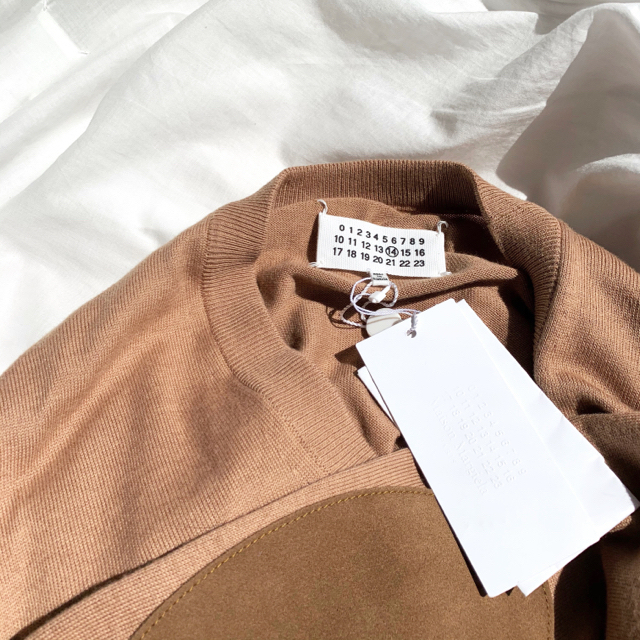 maison margiela エルボーパッチカーディガン ほぼ未使用-