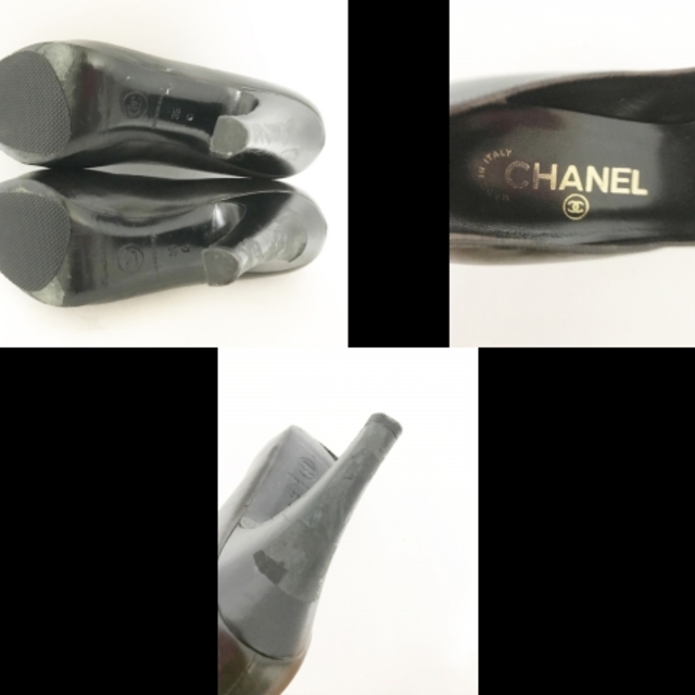 CHANEL(シャネル)のシャネル パンプス 35 レディース - 黒 レディースの靴/シューズ(ハイヒール/パンプス)の商品写真