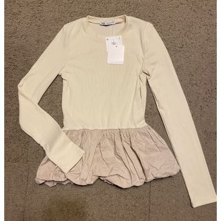 ザラ(ZARA)のZARA トップス(カットソー(長袖/七分))