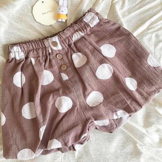 フタフタ(futafuta)の【美品】テータテート teteatete ドットかぼちゃパンツ　サイズ80 (パンツ)