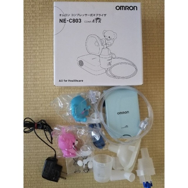 OMRON(オムロン)のオムロン コンプレッサー式ネブライザー キッズ/ベビー/マタニティの洗浄/衛生用品(その他)の商品写真