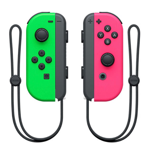 Nintendo Switch - 【新品】JOY-CON (L)/(R) ネオングリーン/ネオンピンクの通販 by のー｜ニンテンドー