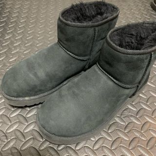 アグ(UGG)のUGG アグ ムートン ブーツ 27cm 黒 ブラック(ブーツ)