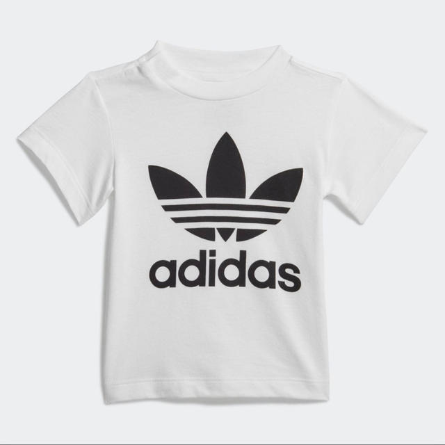 adidas(アディダス)の【新品】adidas アディダス トレフォイル 上下 セットアップ 80 キッズ/ベビー/マタニティのベビー服(~85cm)(Ｔシャツ)の商品写真