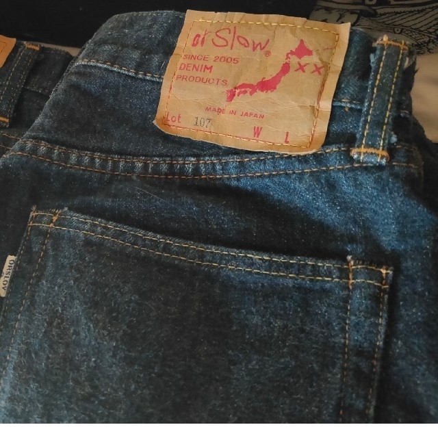 オアスロウ 107 denim レディースのパンツ(デニム/ジーンズ)の商品写真