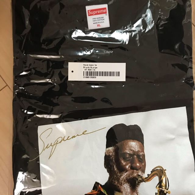 Supreme(シュプリーム)のSupreme Pharoah Sanders Tee XL 黒 メンズのトップス(Tシャツ/カットソー(半袖/袖なし))の商品写真
