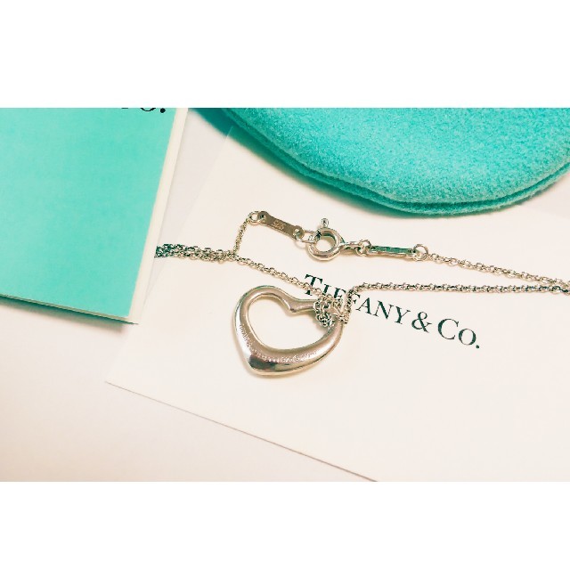 Tiffany & Co.(ティファニー)のティファニーオープンハートネックレス レディースのアクセサリー(ネックレス)の商品写真