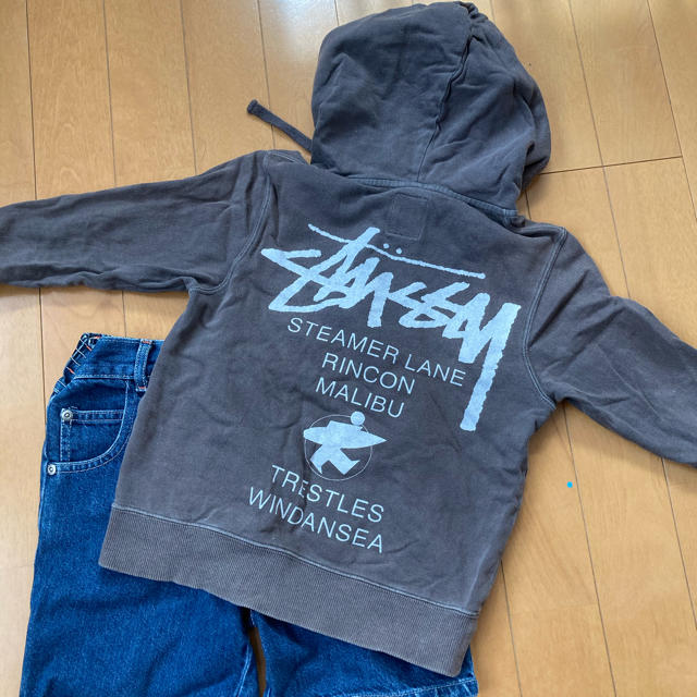 STUSSY(ステューシー)のSTUSSY キッズ　パーカー　S キッズ/ベビー/マタニティのキッズ服男の子用(90cm~)(その他)の商品写真