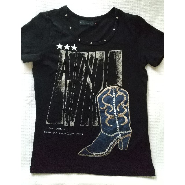 Anna Nicola(アンナニコラ)の*Tシャツ  ｱﾝﾅﾆｺﾗ レディースのトップス(Tシャツ(半袖/袖なし))の商品写真