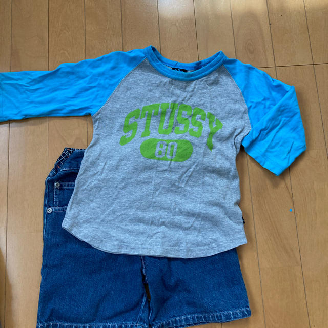 STUSSY(ステューシー)のSTUSSY キッズ　ロンT S キッズ/ベビー/マタニティのキッズ服男の子用(90cm~)(Tシャツ/カットソー)の商品写真