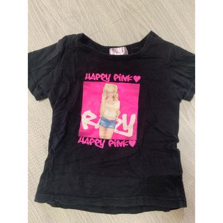 レディー(Rady)のちびRady Tシャツ　チビRadyブラックS105〜115(Tシャツ/カットソー)