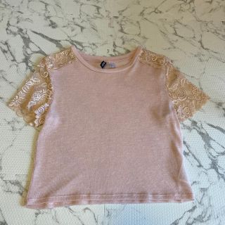 ザラ(ZARA)の♡H&M♡レースニットトップス♡カットソー ♡Tシャツ♡(Tシャツ(半袖/袖なし))